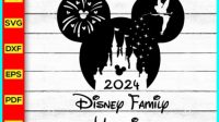 Disney Family Vacation 2024 SVG Free - 72+  Premium Free Disney SVG