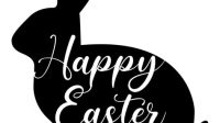 Easter Bunny Silhouette SVG - 63+  Download Easter SVG for Free