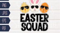 Egg Hunting Squad SVG - 44+  Instant Download Easter SVG