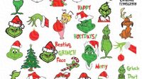 Free Grinch For Cricut - 94+  Grinch SVG Files for Cricut