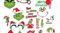 SVG Of The Grinch - 24+  Grinch SVG Files for Cricut