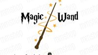 6408 Silhouette Harry Potter Wand Svg SVG PNG EPS DXF File