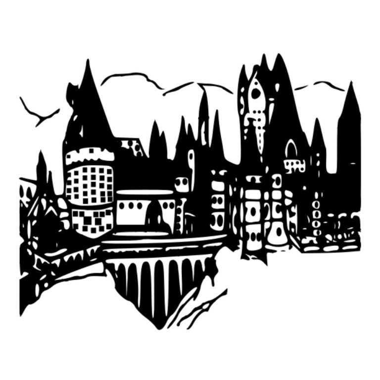 Hogwarts Castle SVG Free