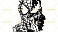 Spiderman And Venom SVG, Marvel SVG, Spiderman SVG, Venom SVG - Sunshine